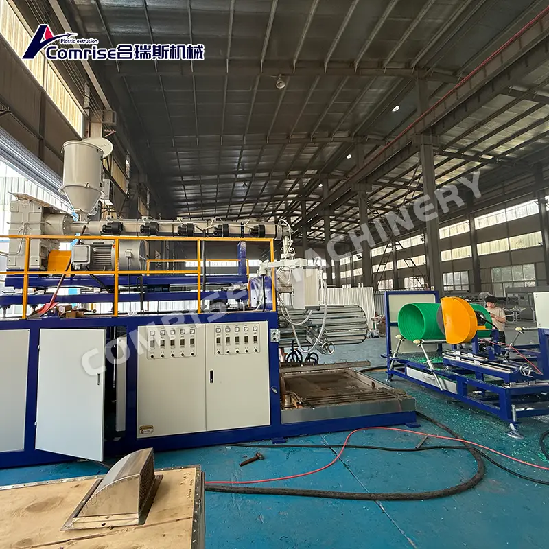 Large Diameter Solid Wall Winding Pipe Production Line